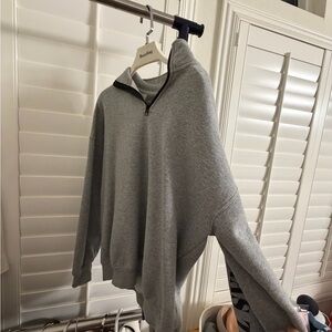 Taylor Swift Gray Zip-Up Sweater